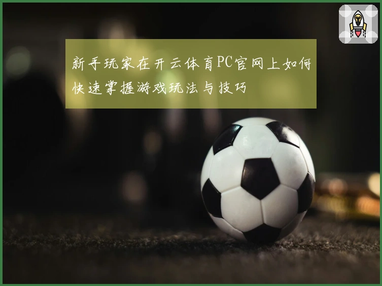 新手玩家在开云体育PC官网上如何快速掌握游戏玩法与技巧